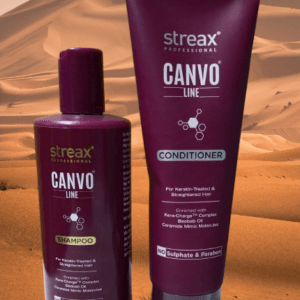 Streax Professional Canvoline Hair Care Combo Streax Canvoline Shampoo 250ml +Streax Canvoline Conditioner 250ml