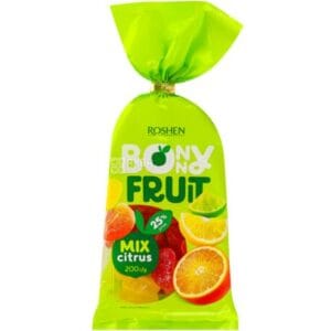 Roshen, Bonny-Fruit, 200 g, Jelly candies, citrus fruits