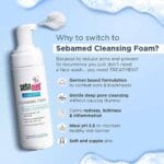 SebaMed Clear Face Cleansing Foam, For blackheads, pimples 150ml