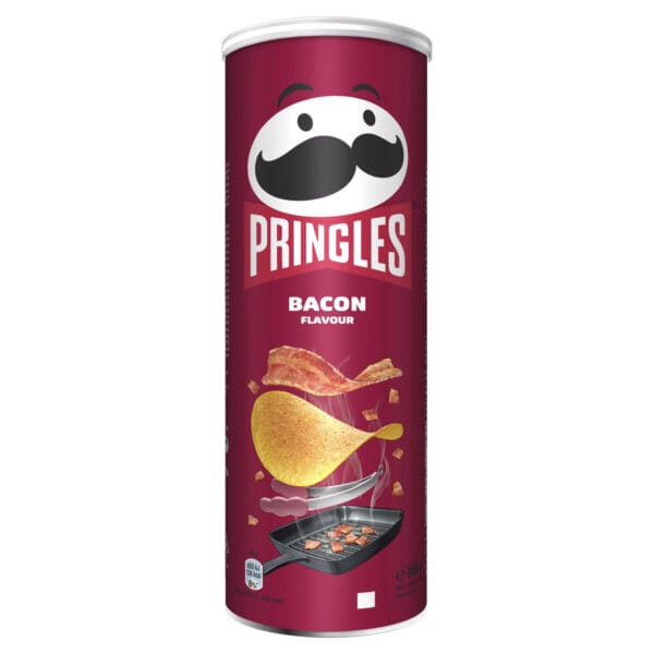 PRINGLES BACON Flavor Potato Chips European Snacks 168g