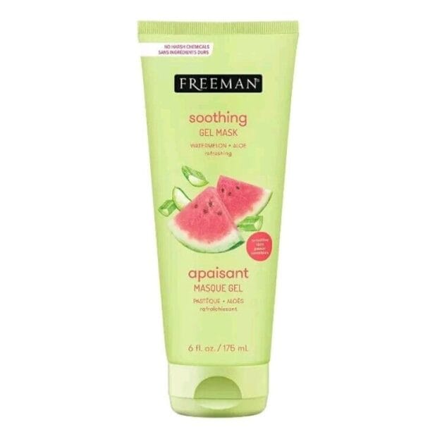 Freeman Soothing Watermelon & Aloe Cooling Gel Mask for Sensitive Skin 175ml