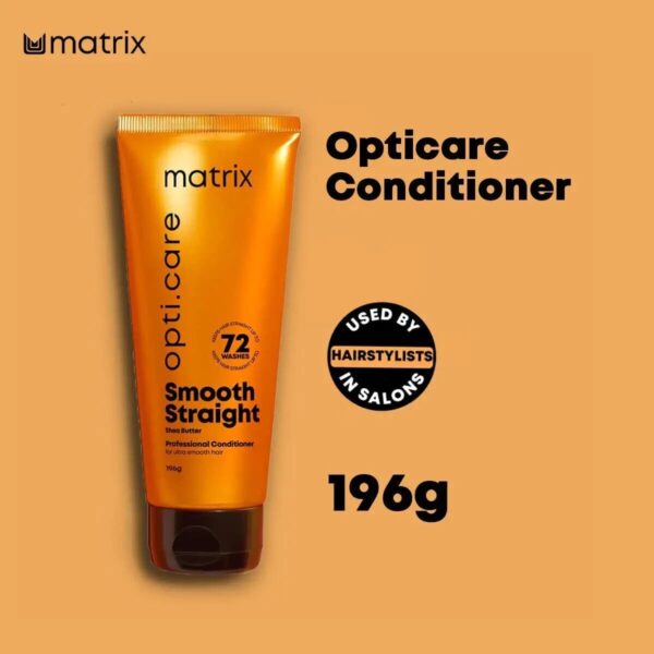 Matrix Opti Care Smooth Straight Professional Conditioner -196gm - Image 2