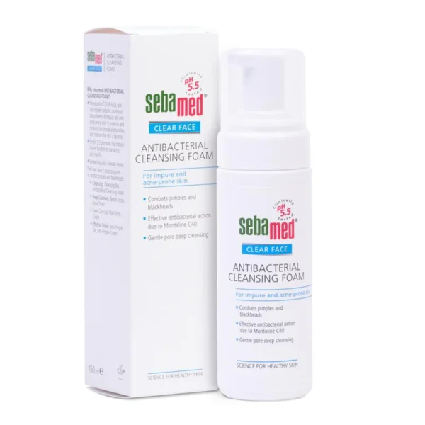 SebaMed Clear Face Cleansing Foam, For blackheads, pimples 150ml