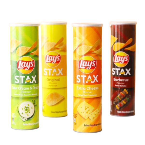 Wholesale Lays Stax Spicy Lobster Potato Chip 135 gm ar 4 pcs