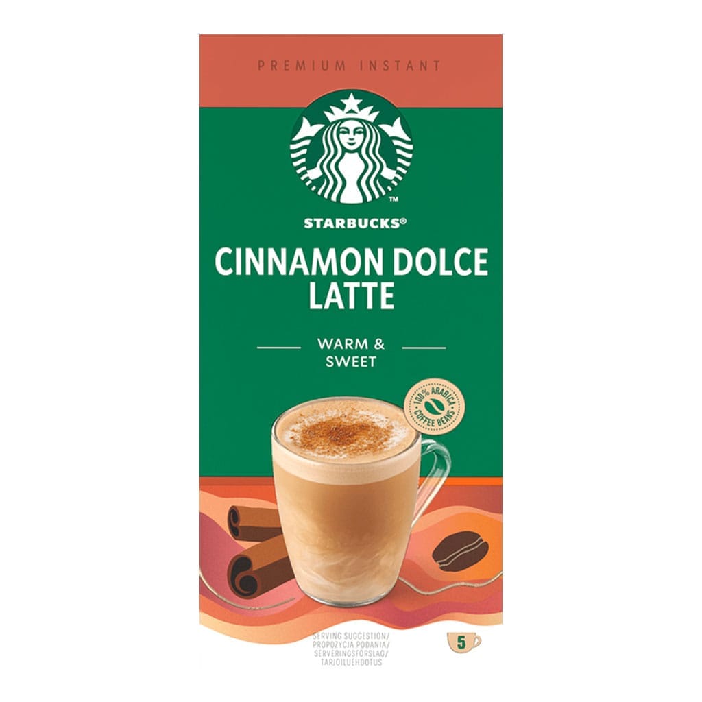 Starbucks Premium Instant Cinnamon Dolce Latte-117.5 gram (5x23.5g)