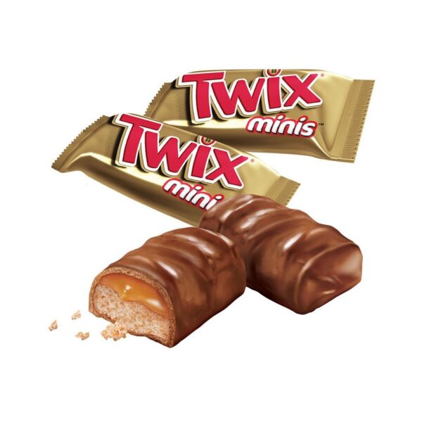 Twix Fun Size Caramel Chocolate Cookie Candy Bar Bulk Pack 1 box 5 pcs 250 gm