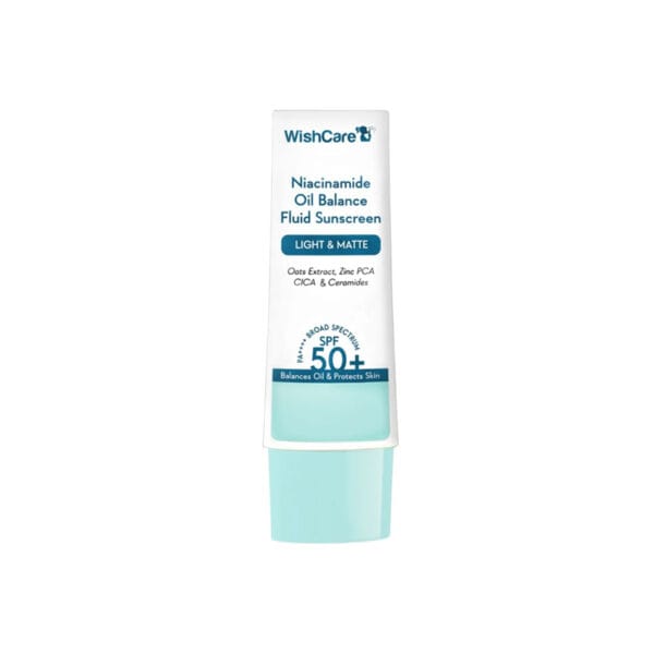 WishCare Niacinamide Oil Balance Fluid Sunscreen Spf 50+ Pa+++ 50gm