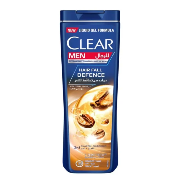 Clear shampoo + conditioner for men with coffee extract_400 ml