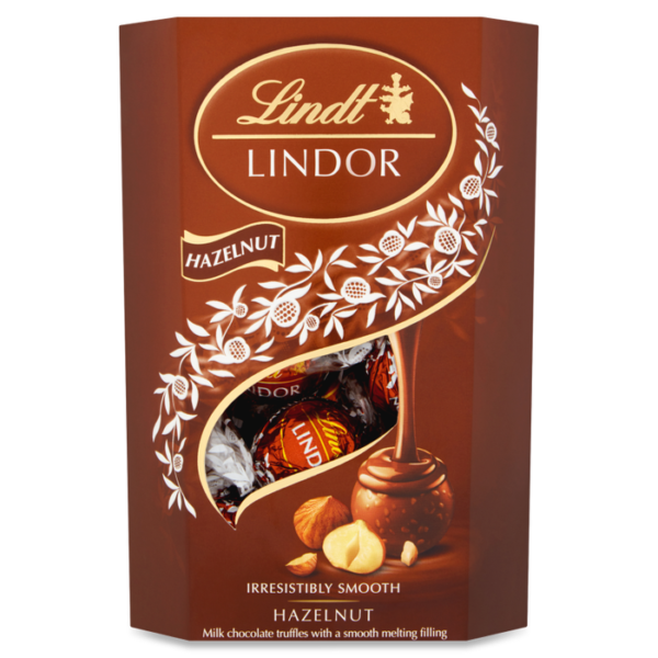 Lindt Lindor Hazelnut Chocolate Truffles 200g