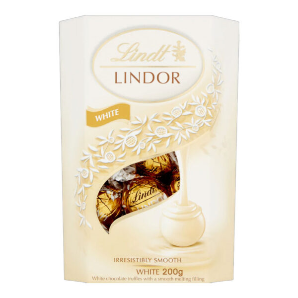 Lindt Lindor White Chocolate Truffles 200g