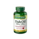 Nature's Bounty Fish Oil (Omega-3) 2,400 mg per serving, 90 Softgels