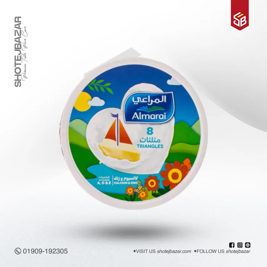 Almarai Cheese Triangles 8 Portions 120g × 4 pcs