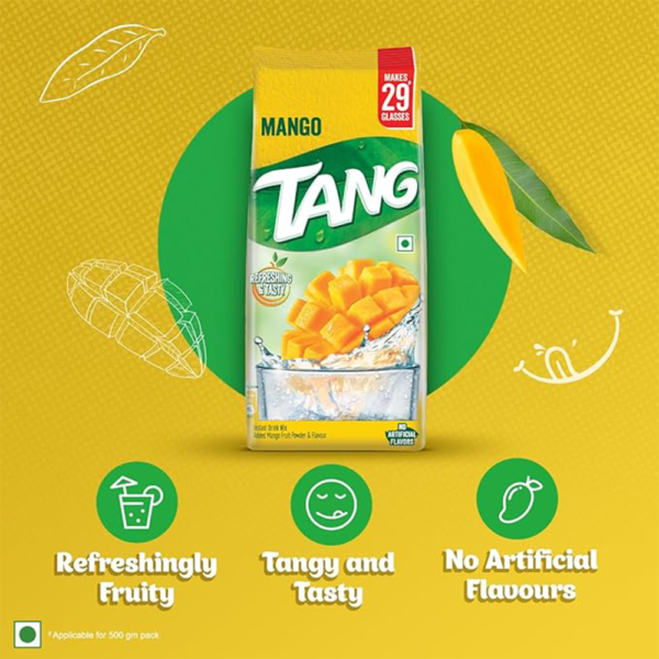 Tang Soft Drinks Powder Mango 500gm