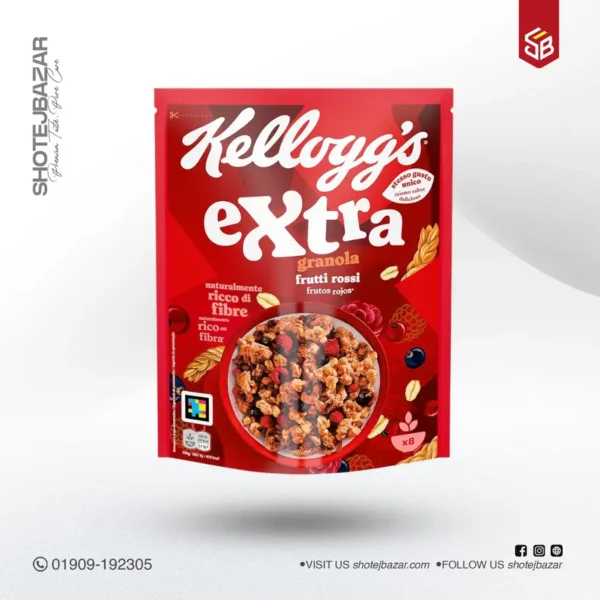 Kellogg’s Cereali Extra Gusto Frutti Rossi Granola 375g