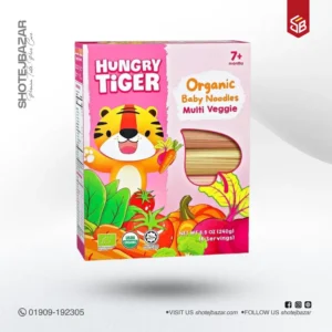 HUNGRY TIGER Hungry Tiger Organic Baby Noodles Multi Veggie 240g