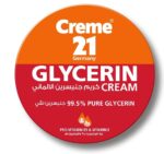 Creme 21 Glycerin Cream Pure Glycerin (250ml) provides deep hydration by locking in moisture, leaving skin soft and smooth.