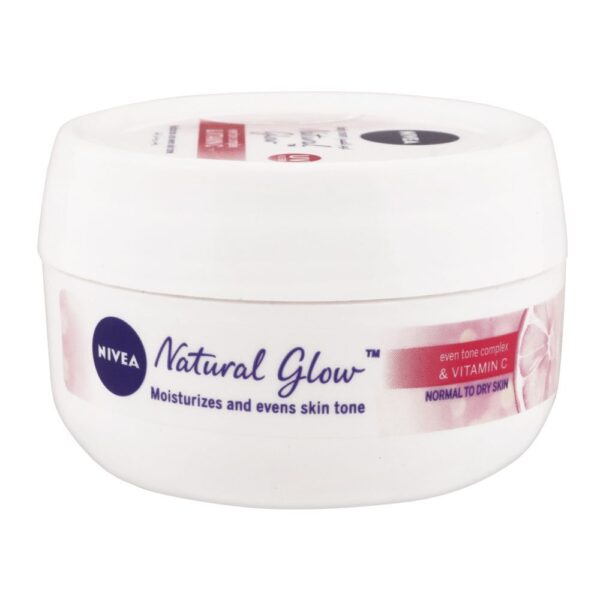 Nivea Body Cream Natural Glow Even Tone Complex and Vitamin C 200ML - Image 2