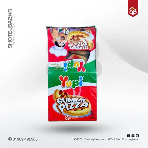 Yupi Gummi Pizza 14gm 12 pcs (Thailand) - Image 1