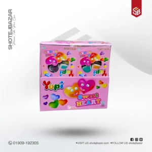 Yupi Sweet Heart 14gm 24pcs (Thailand)