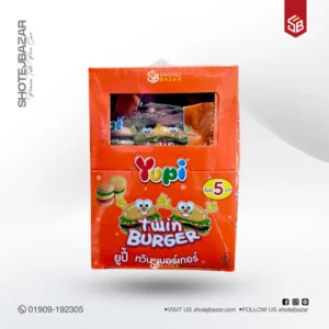 Yupi Twin Burger 14gm 12 pcs (Thailand)