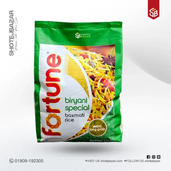 Fortune Biryani Special Basmati Rice 1 Pack 1Kg (Indian) - Image 1